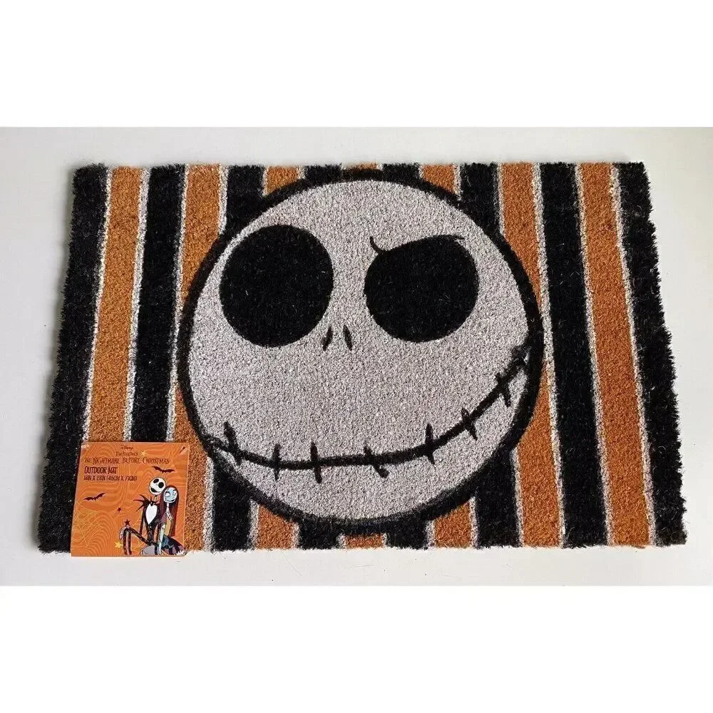 Disney Nightmare Before Christmas Jack Skellington Coir Doormat 18x30